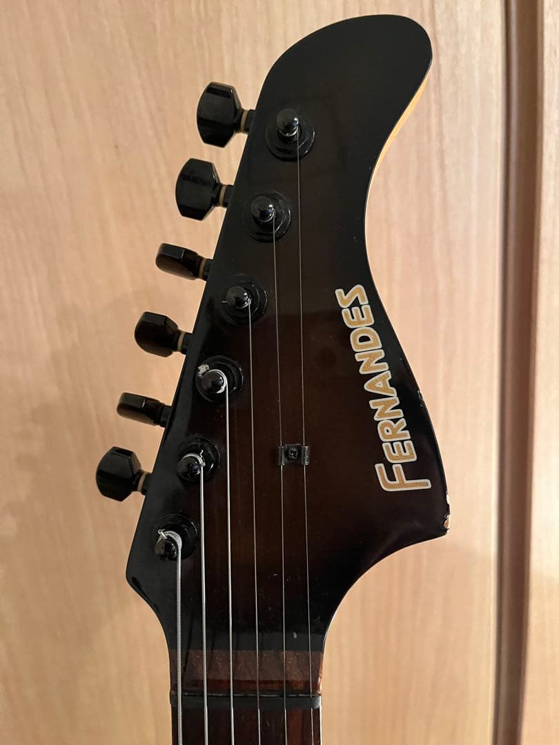 FERNANDES エレキギター 塗装欠けあり SSH仕様 ギグバッグ付き