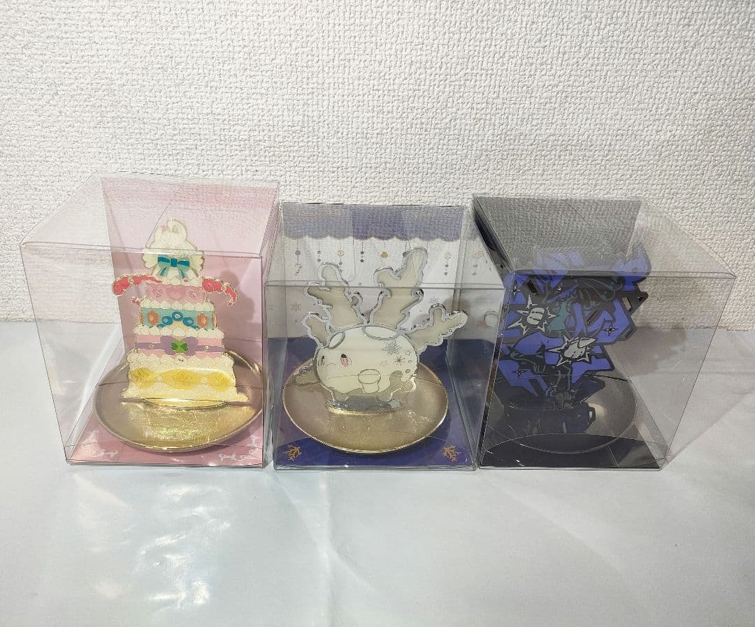 ☆　未開封　ポケモン　アクセサリースタンド　ガラルサニーゴ　マホイップ　ルカリオ