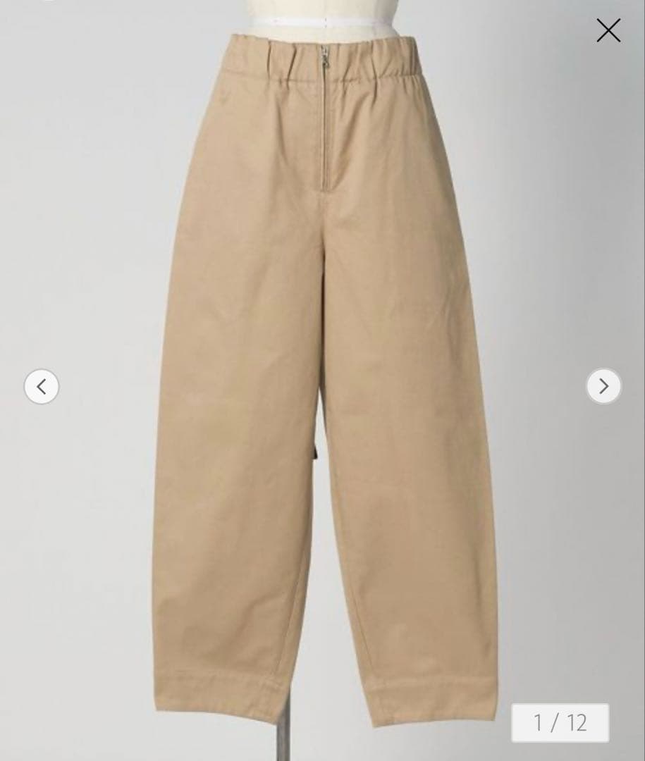 【新品】2025AW Drawer 〈Scye〉トラウザーパンツ