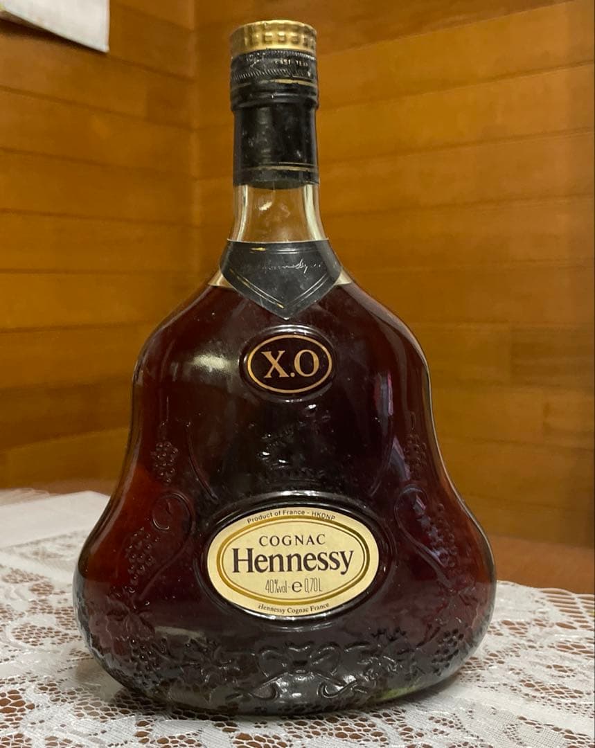 ヘネシー　金キャップ　グリーンボトル　古酒　700ml