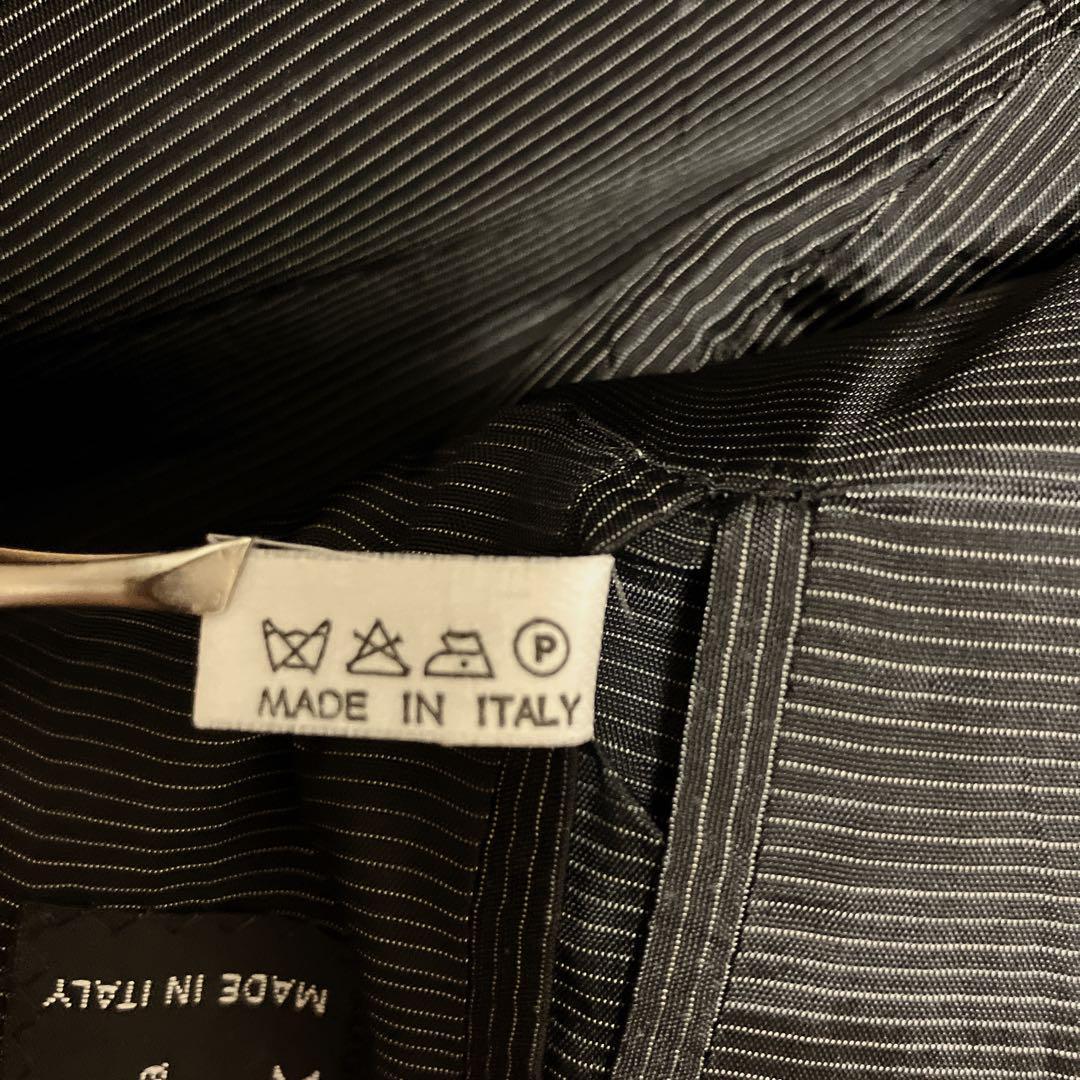 バーニーズニューヨーク　イタリア製　スーツジャケット　メンズ　光沢　XLサイズ