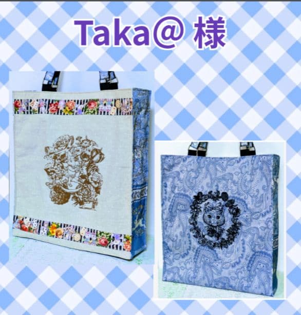 Taka＠　✿ジョリーフルール✿　♡エピファニー♡特大紙袋型トートバッグ