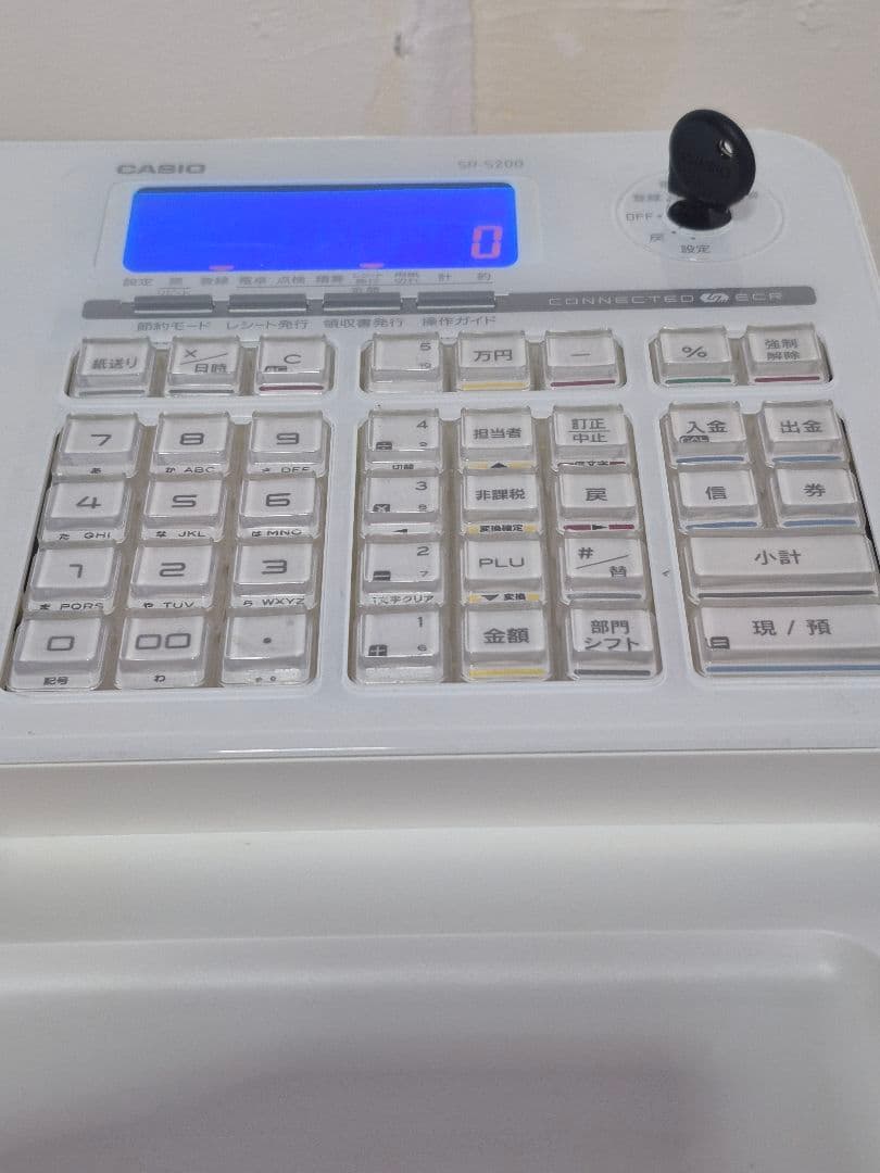 CASIO　レジスター　SR-S200