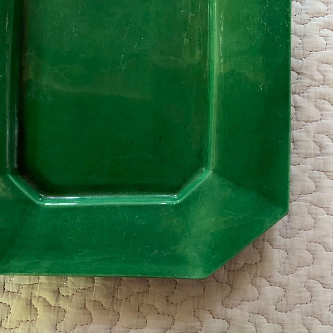 珉平焼　無地　額皿　柄なし