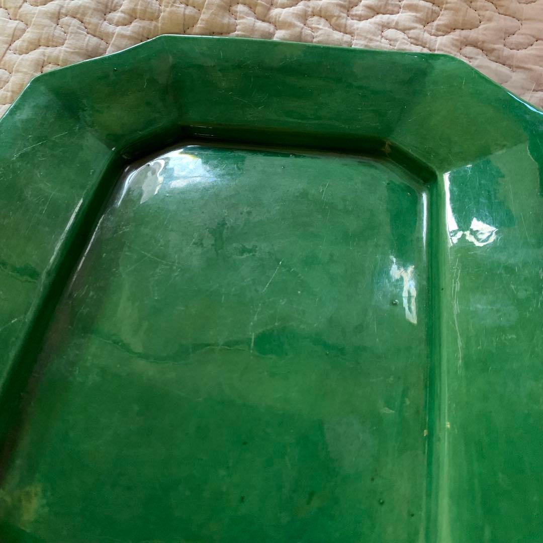 珉平焼　無地　額皿　柄なし