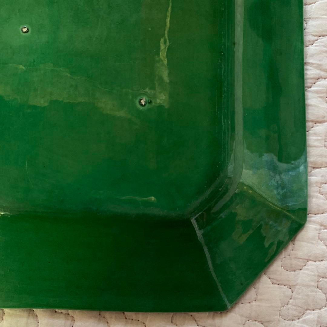 珉平焼　無地　額皿　柄なし