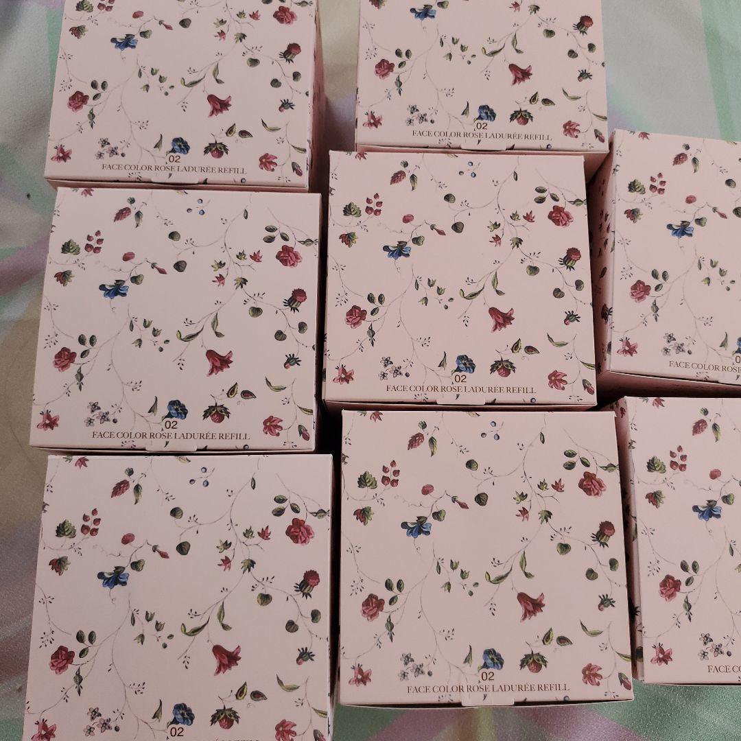 フェイスカラー　ローズ　ラデュレ(レフィル) 02番　8箱