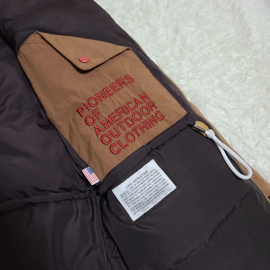 【現行・Lサイズ】HOLUBAR ホルバー ダウン ジャケット ブラウン