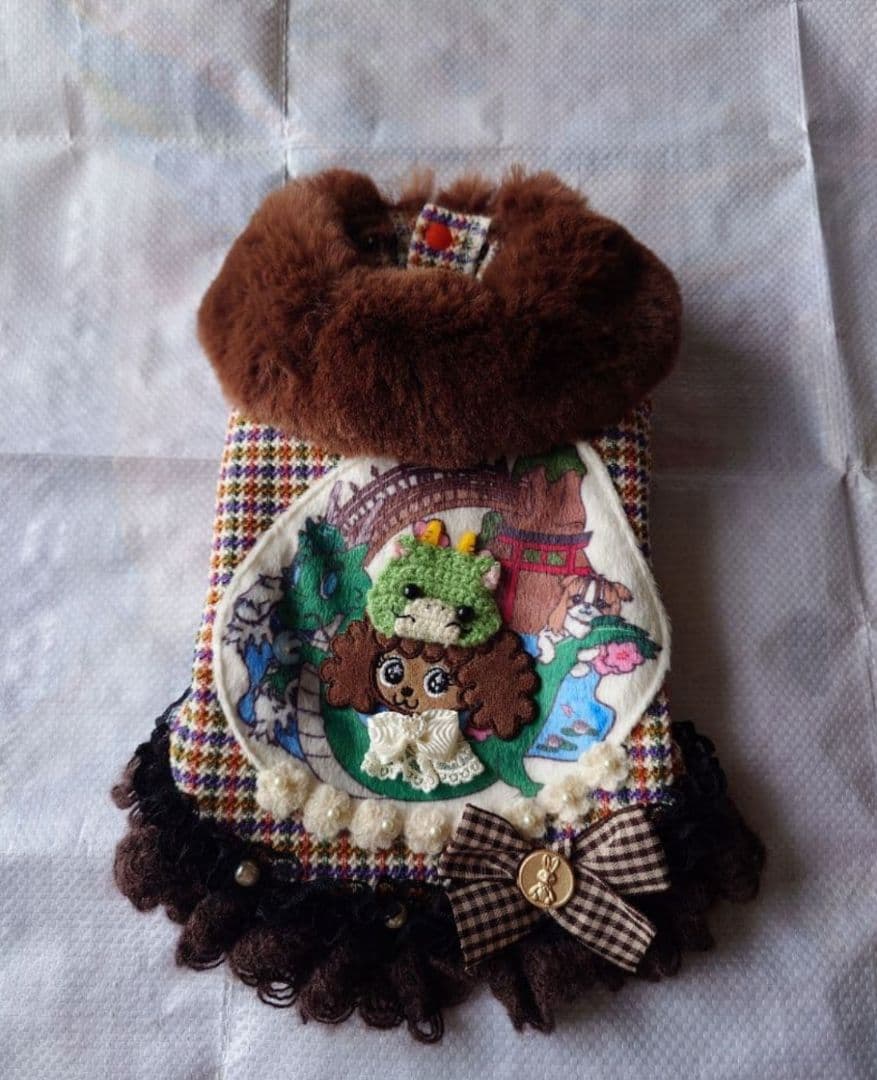 J＆Kanimals　ブラウンシュガーちゃんツィードジャケット　限定ジャケット