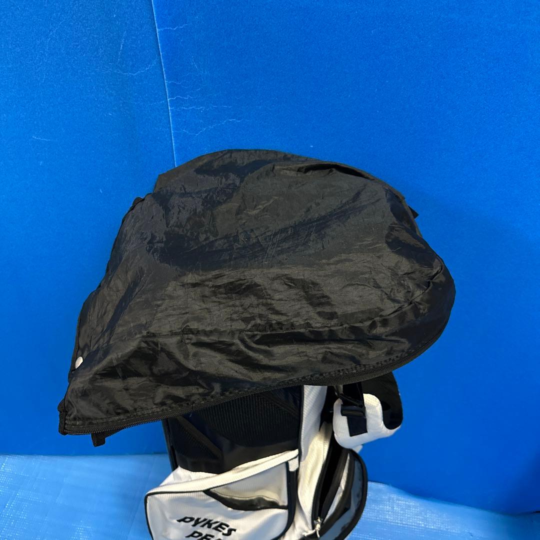 PYKES PEAK キャディバッグ ホワイト・ブラック