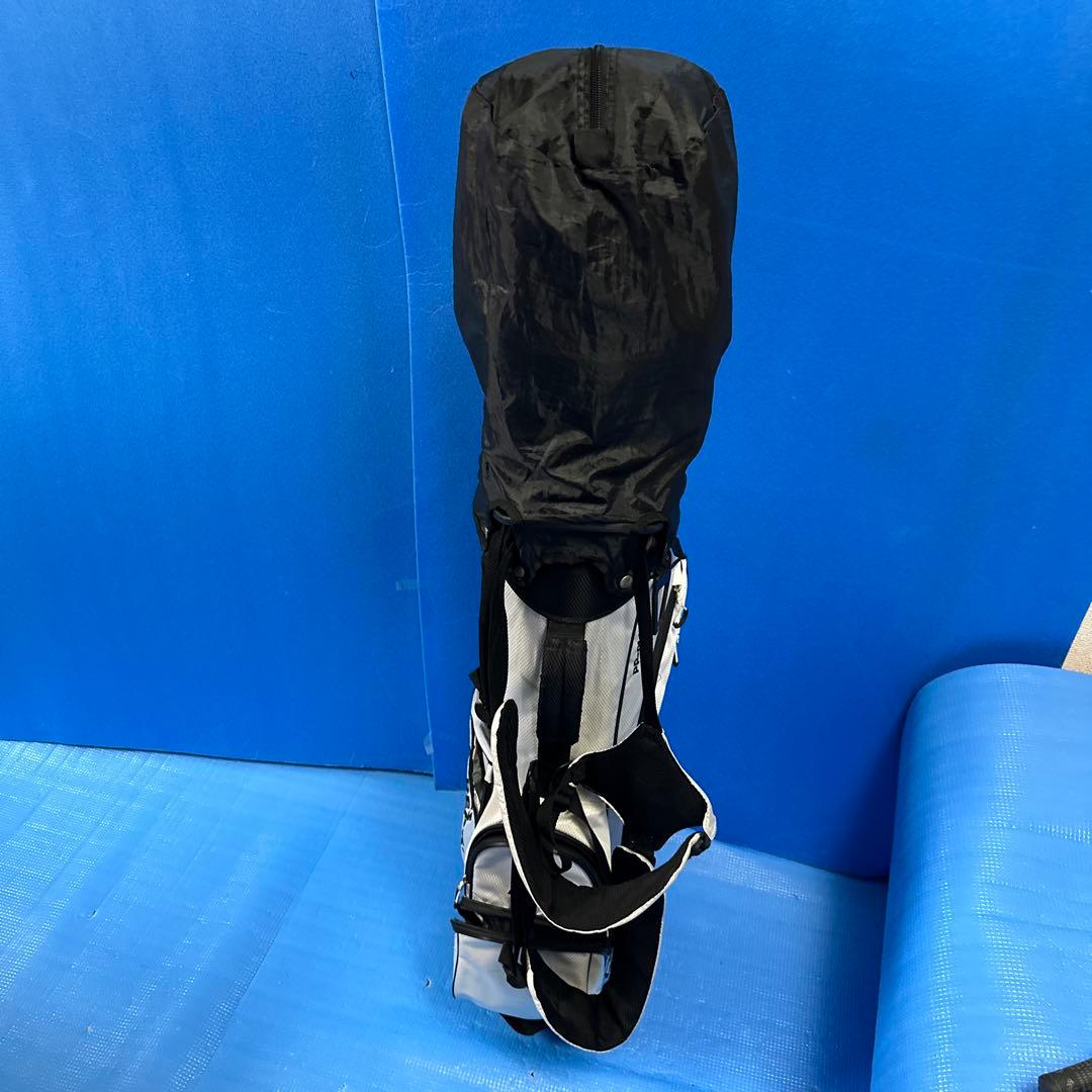 PYKES PEAK キャディバッグ ホワイト・ブラック