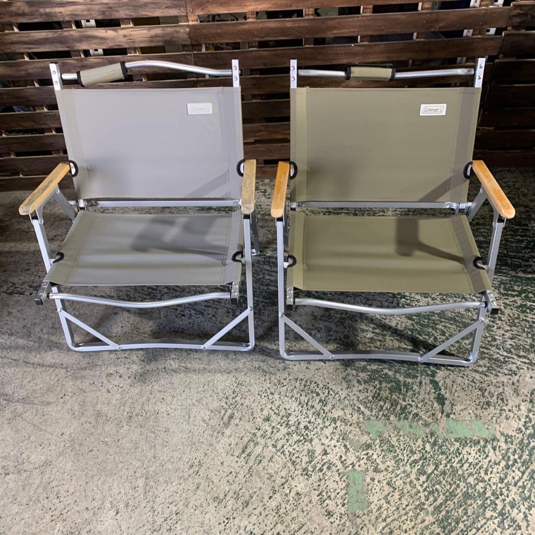 J407\" Coleman リラックスフォールディングベンチ チェアー セット