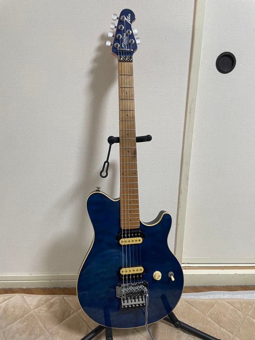 ギター Sterling by music man AX40 blue