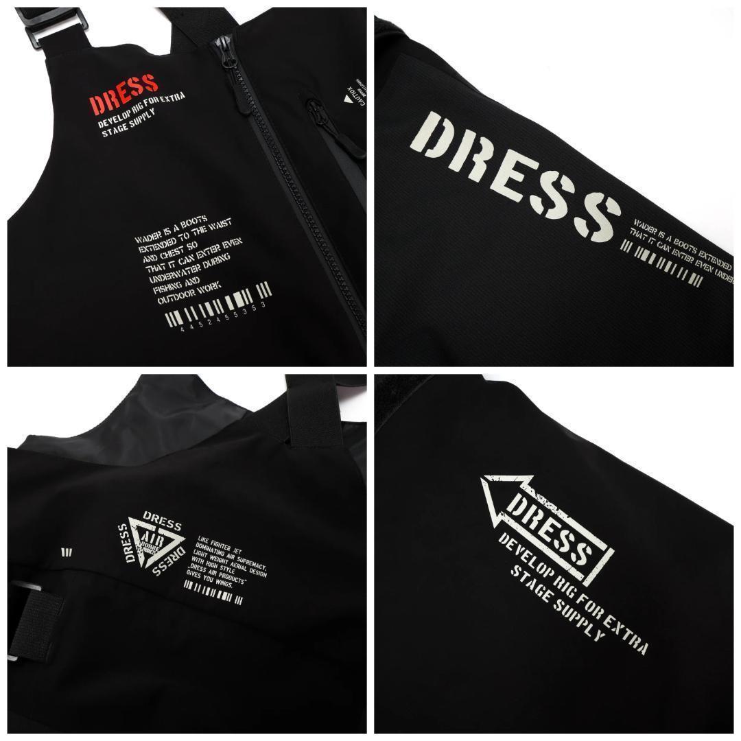 DRESS サロペットパンツ 3XLサイズ 防寒着 雨具 レインパンツ