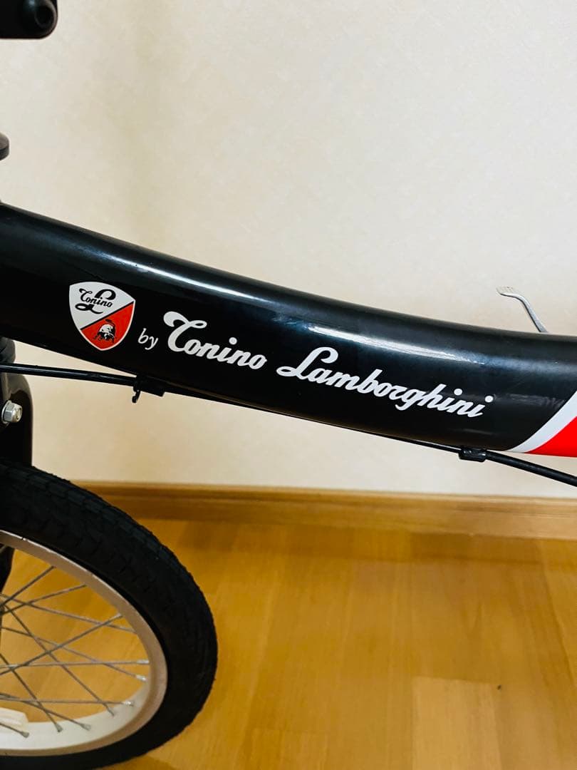 ハナさん専用ランボルギーニトニーノ折り畳み自転車１６インチ