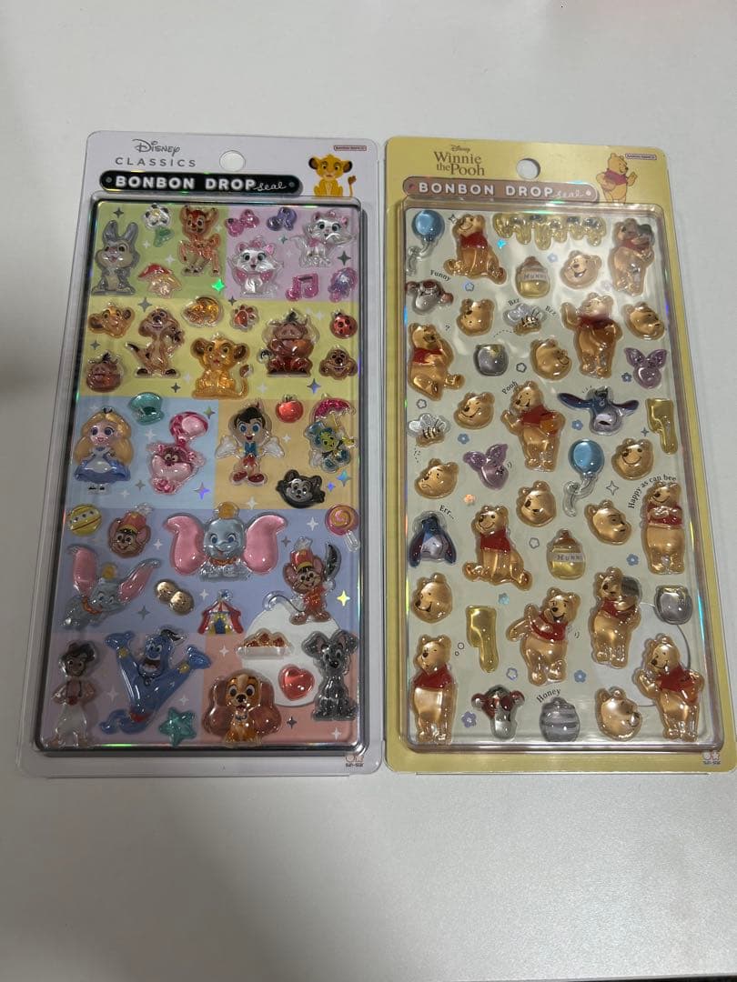 シール帳 完成品 ボンボンドロップシール うるちゅるシール シール帳付き