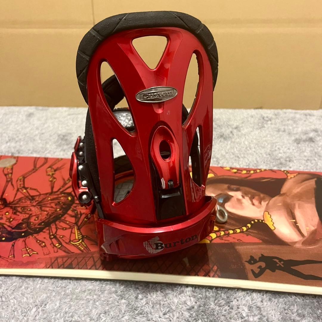 バートン UNINC アンインク スノーボード Custom ビンディング付き