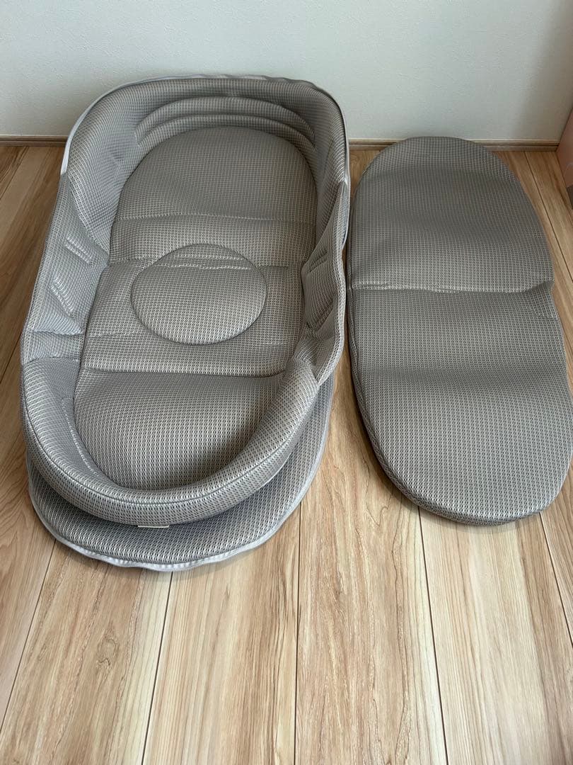 neomamaism ネオママイズム ベッドインベッド　グレー　取扱説明書付き