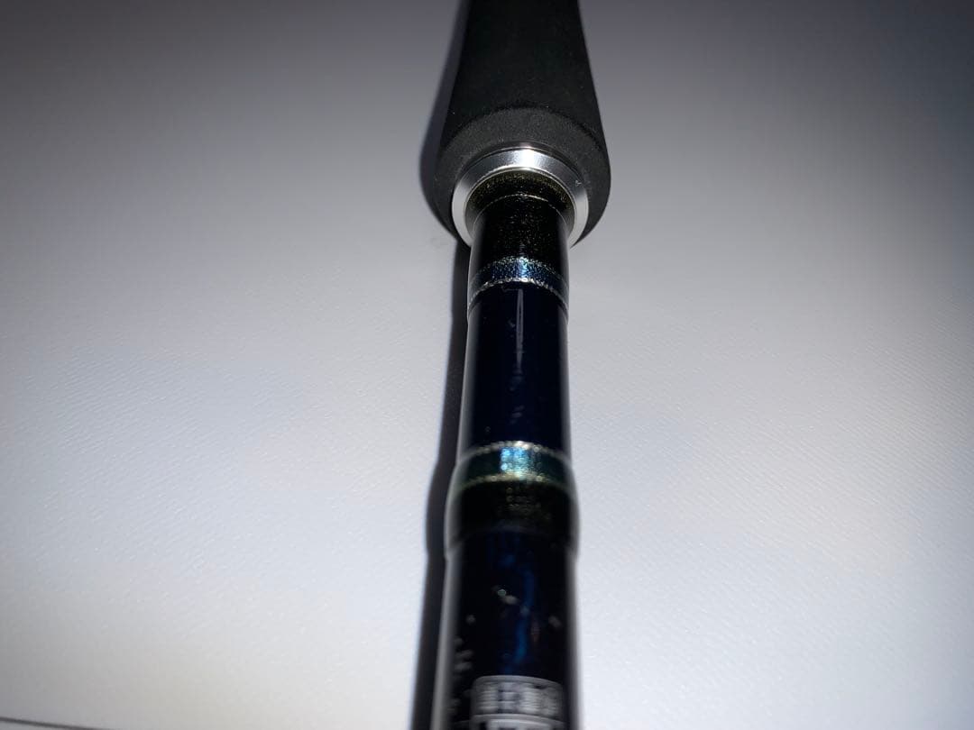 ショアジギングロッド 2ピース 黒