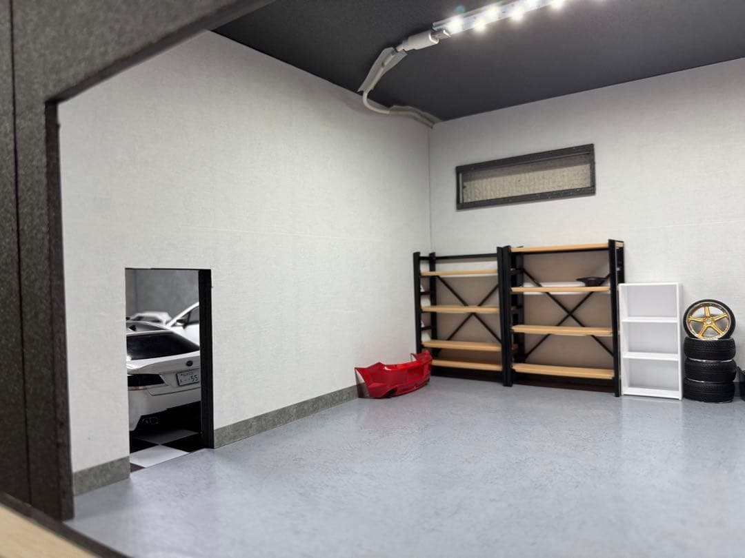 1/24ミニカー用ジオラマ