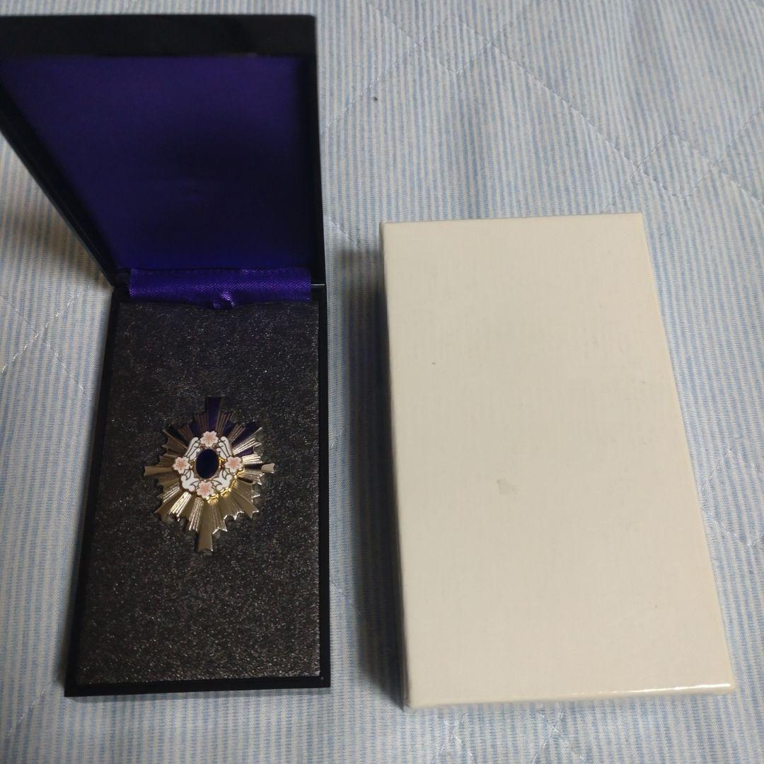 【旧タイプ 極美品】第三級防衛功労章 平成21〜31年 綬無 勲章 徽章 記念章