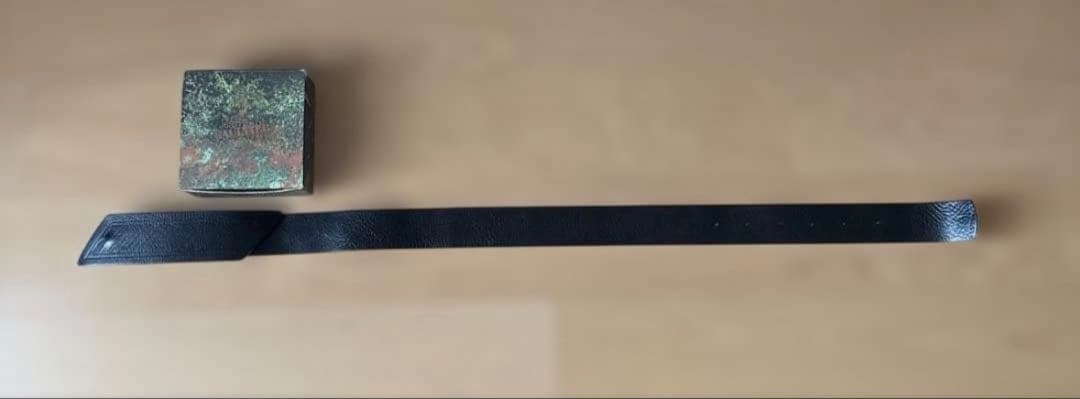 Jean Paul Gaultier ブラックレザーベルト