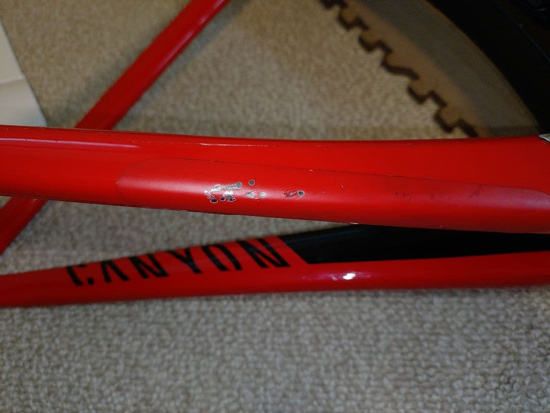 CANYON AEROAD CF SLX リム 中古フレームセット XSサイズ