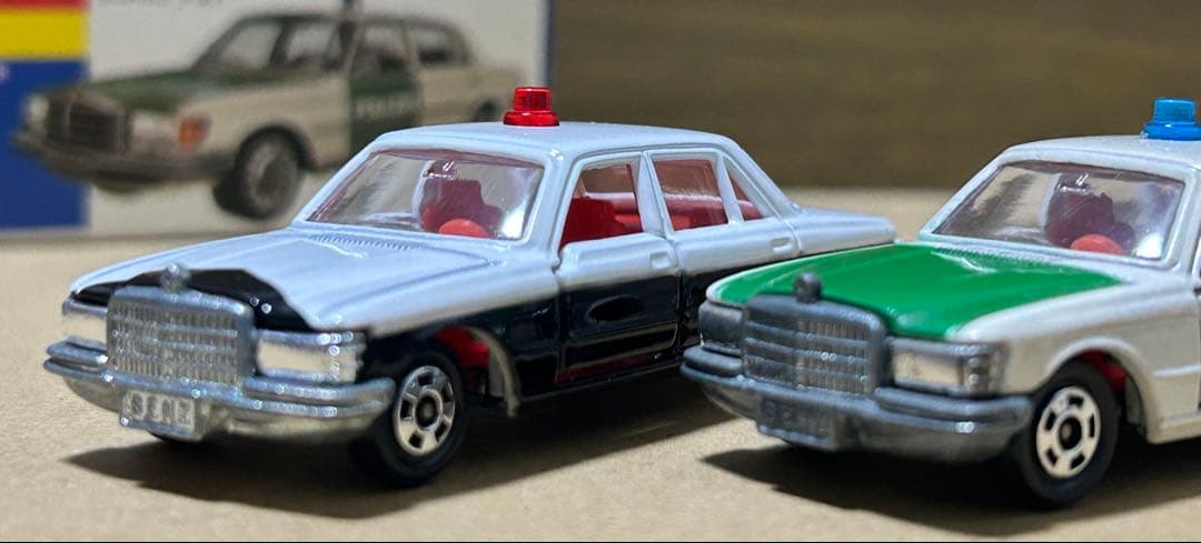 日本製 トミカ メルセデス ベンツ パトロールカー 2台セット 高島屋