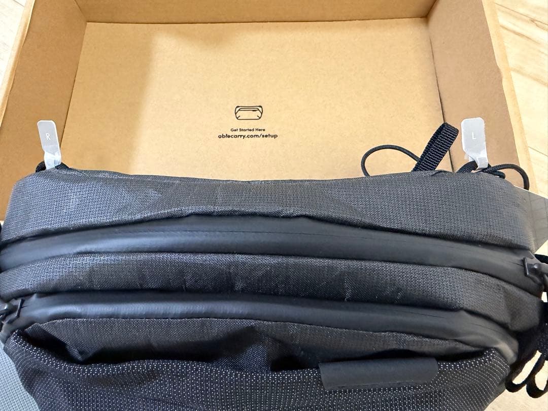 ABLE CARRY Core Sling Ultra Black スリング