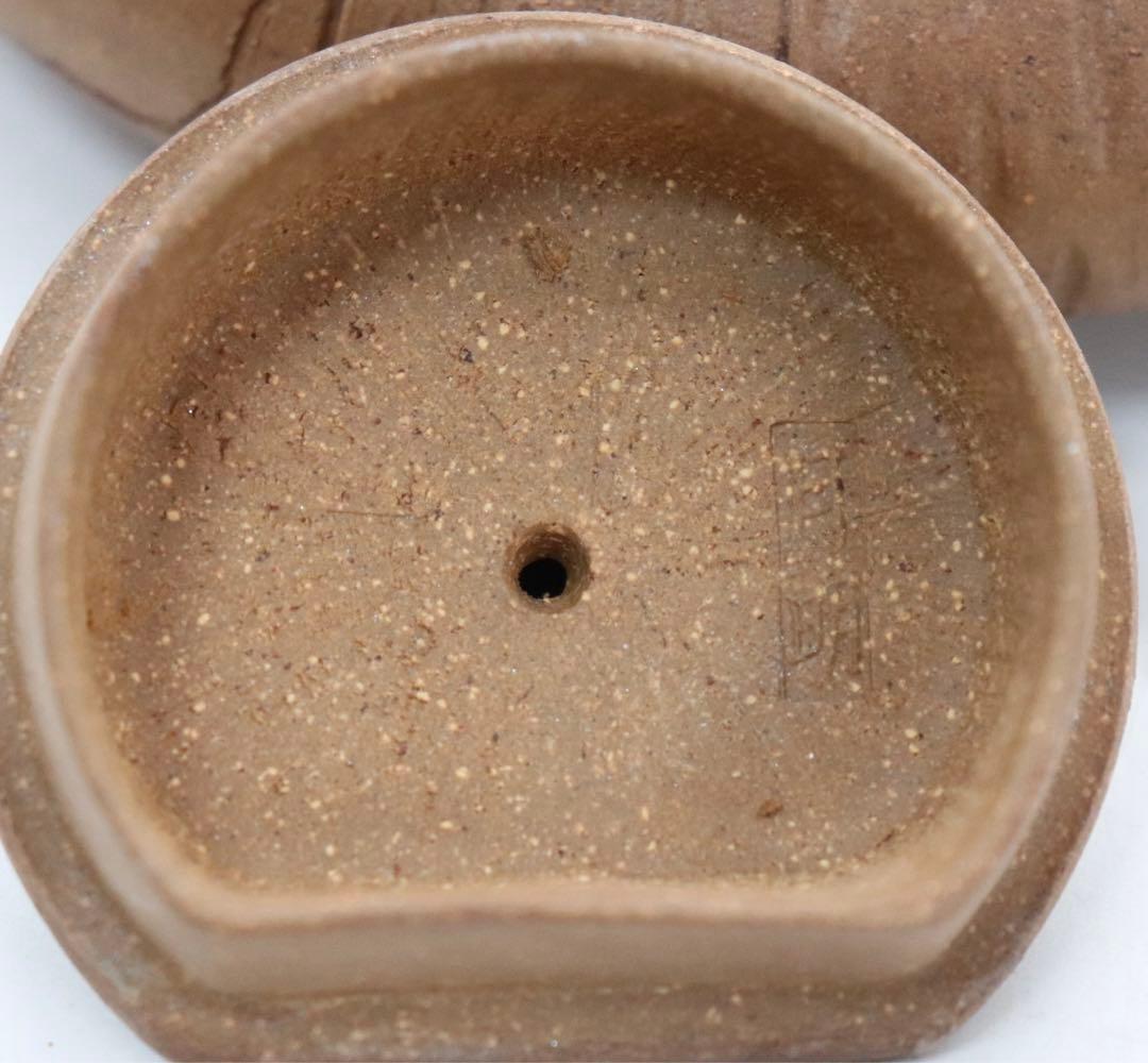 中国　胡月明作　黄泥急須　中国茶器　送料込み0829
