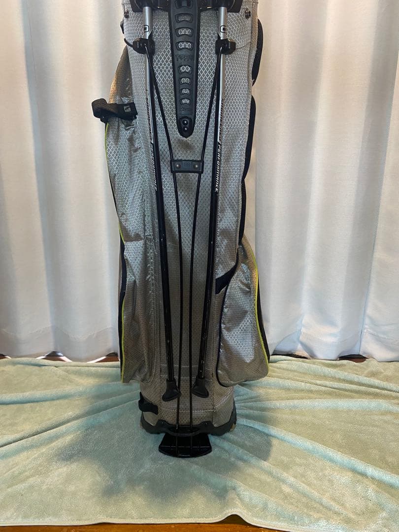 OGIO キャディバッグ シルバー/ ライトグリーン14分割