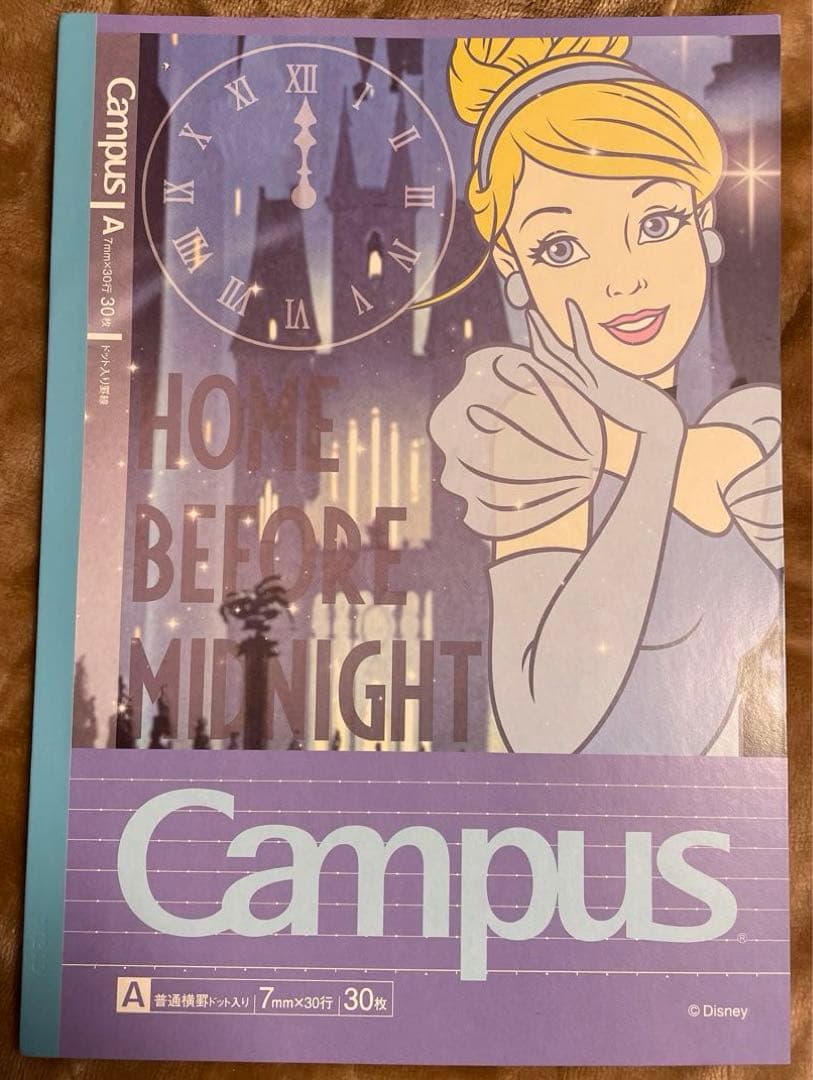 【匿名配送】　シンデレラ　キャンパスノート　Campus