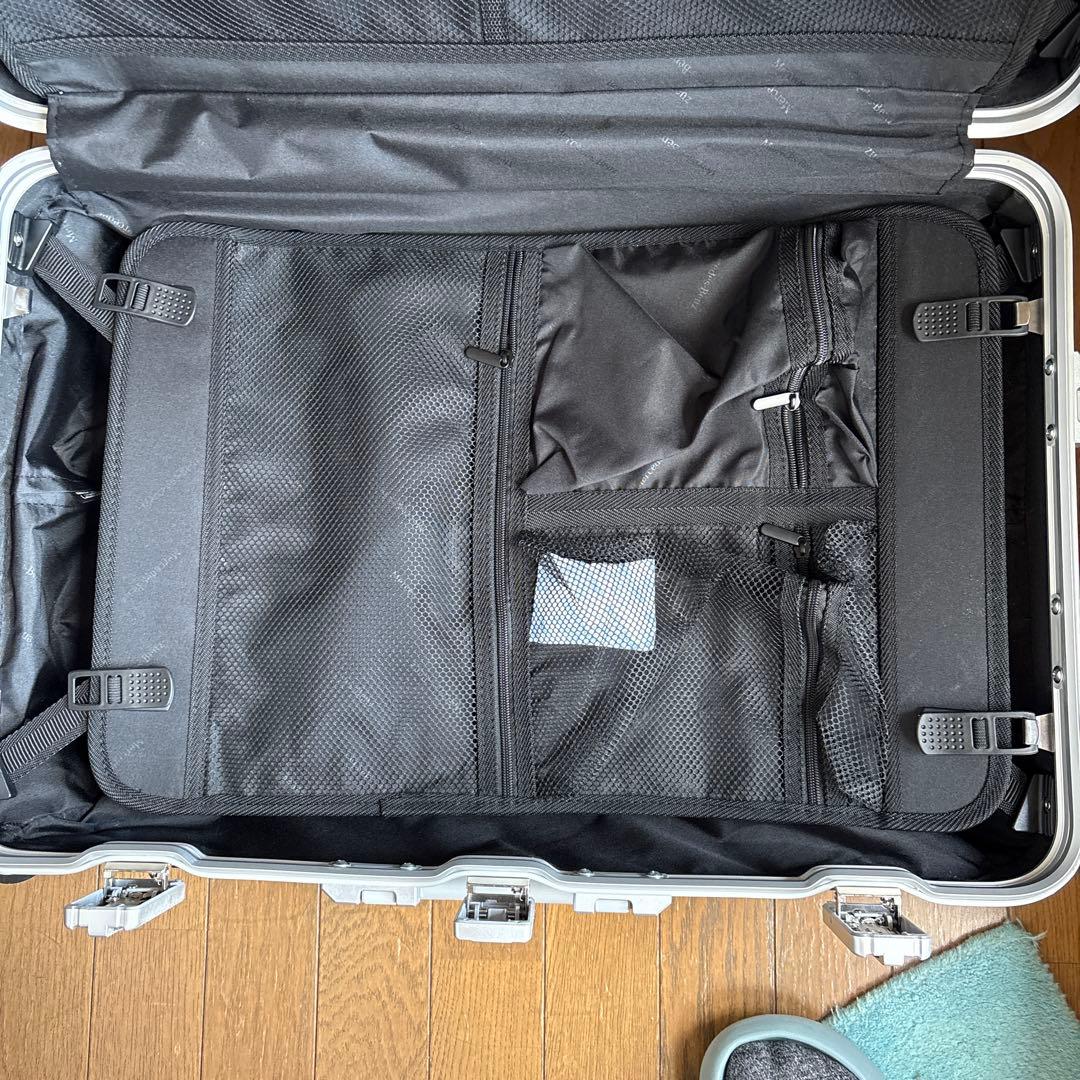 Mercedes シルバー キャリーカート