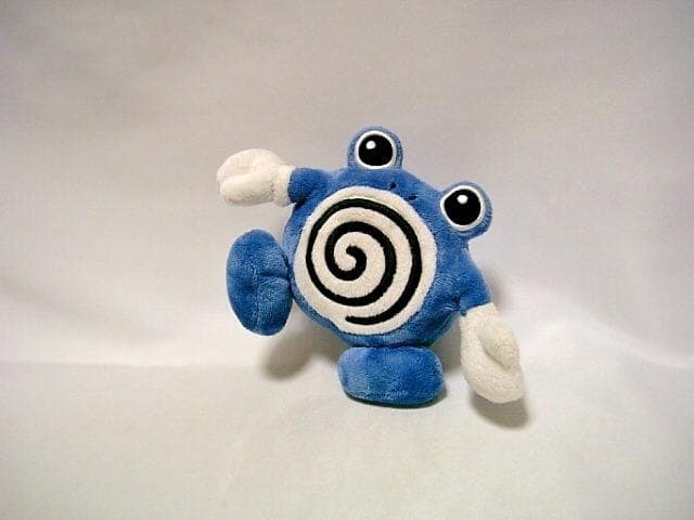 ◆ポケモンセンター　ニョロゾ　ドール　ぬいぐるみ◆ポケドール　2009年◆お座り