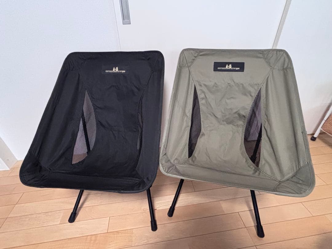 超メルカリ市　オガワツーアングルチェアs　２脚