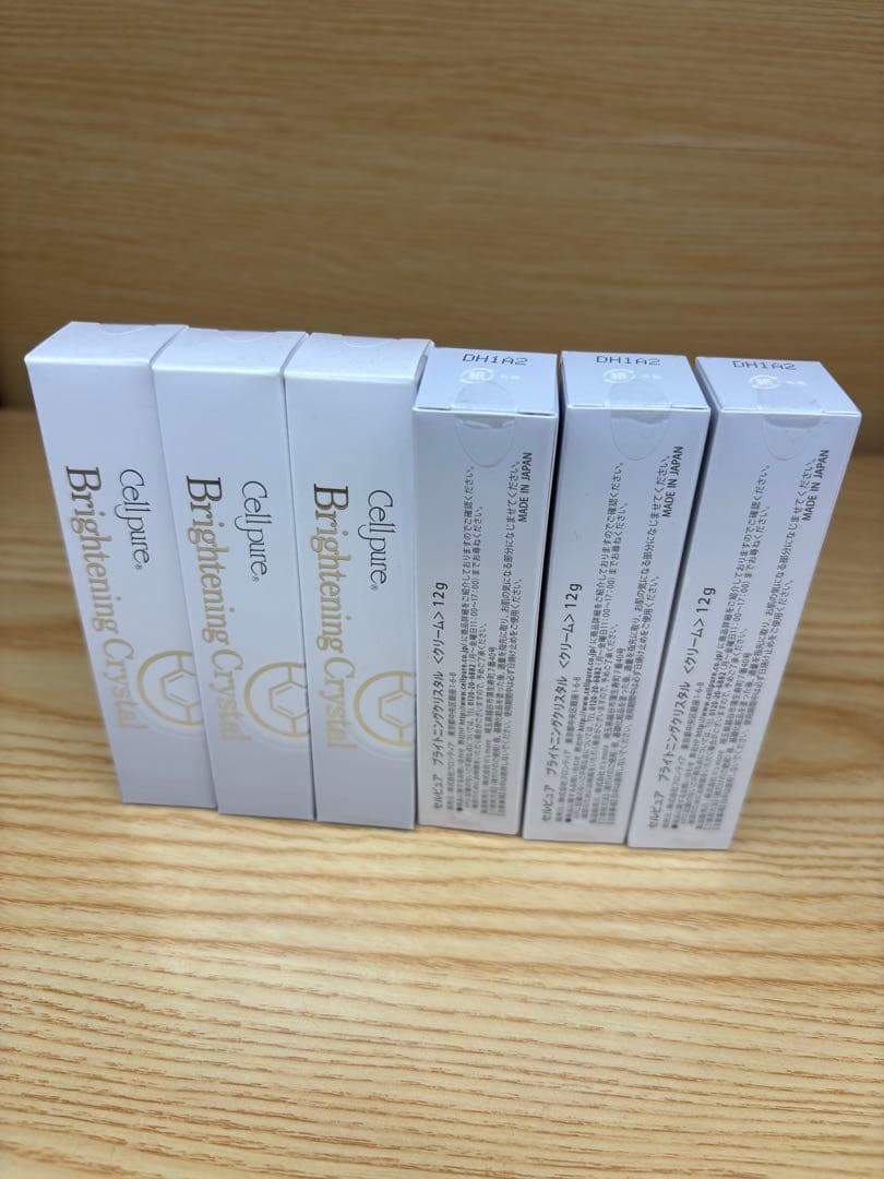 ブライトニングリスタル クリーム　6本