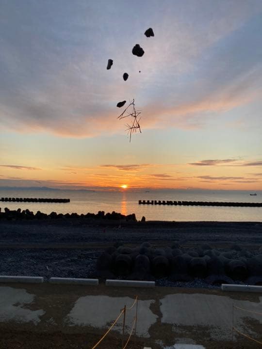 僕がお正月にとった写真です。毎日写真を朝撮っているこの写真は特にお気に入りです。