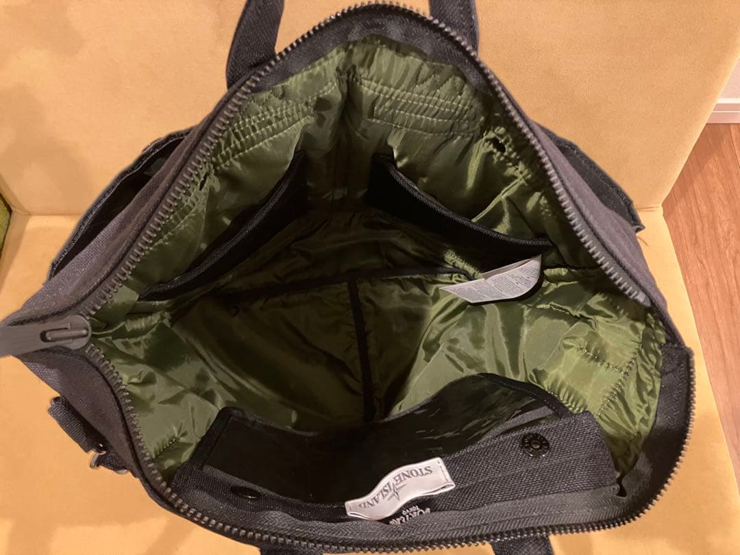 stone  × porter ストーンアイランド ヘルメットバッグ