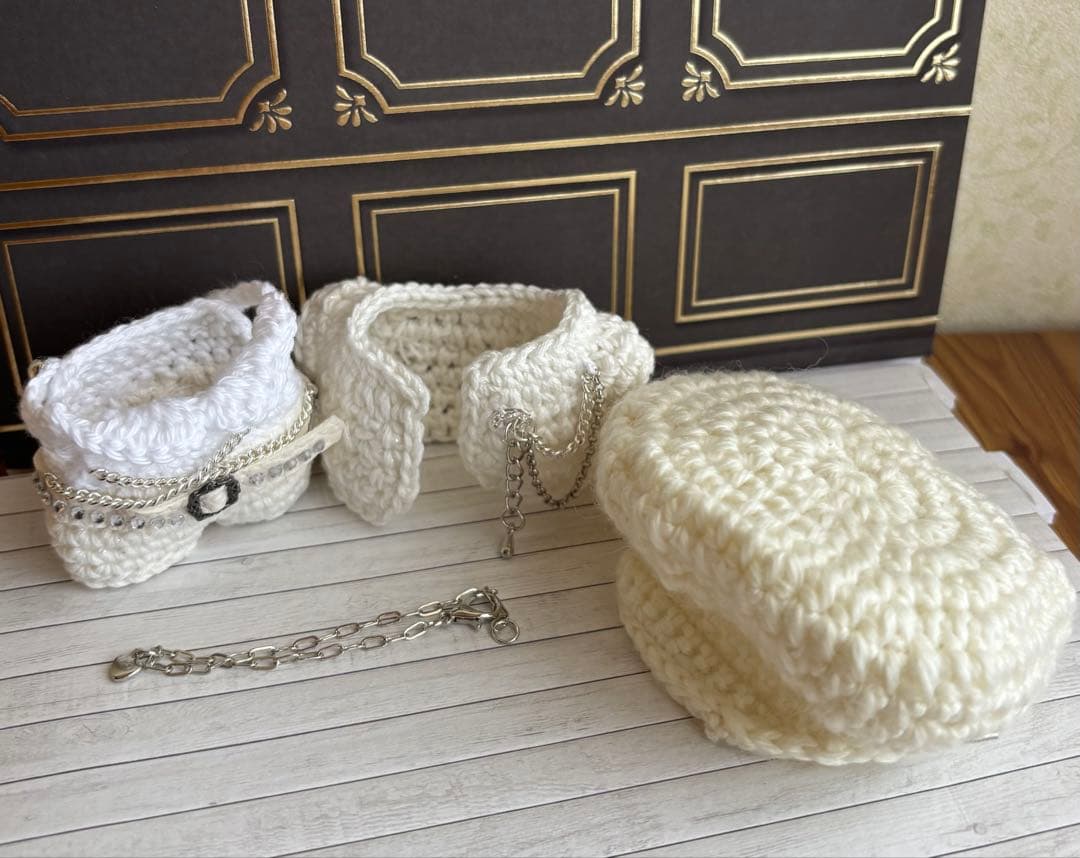 ゆうち様⓵⓶skzoo10cm ぬいぐるみ用　衣装　3点