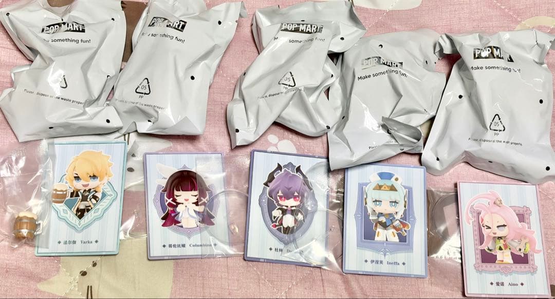 原神 POP MART フィギュア 5点セット