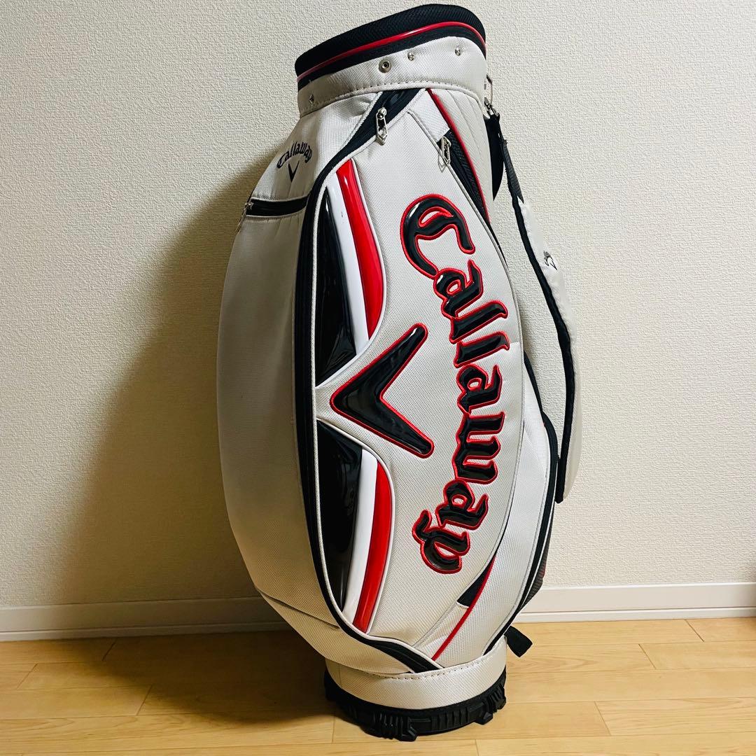 お買い得✨ Callaway キャロウェイ キャディバッグ ホワイト