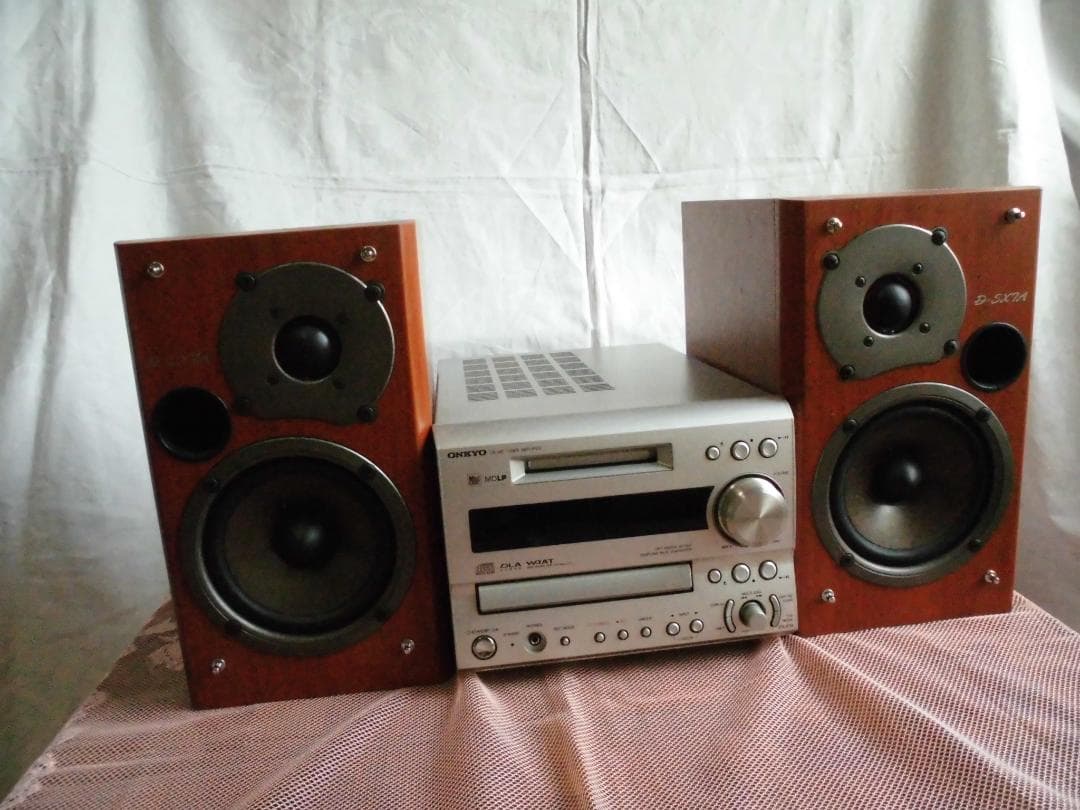 ONKYO　FR－SX7A　ミニコンポ　スピーカー付き　リモコン・取扱説明書付き