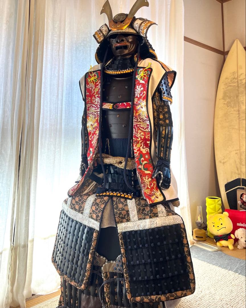 【PECO2023さま専用】薩摩国住光忍　甲冑 当世具足　鎧 一式陣、羽織付