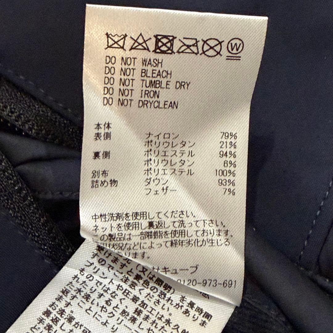 マークアンドロナ　ダウンパンツ　切替　2024AW ゴルフウェア　ネイビー　S