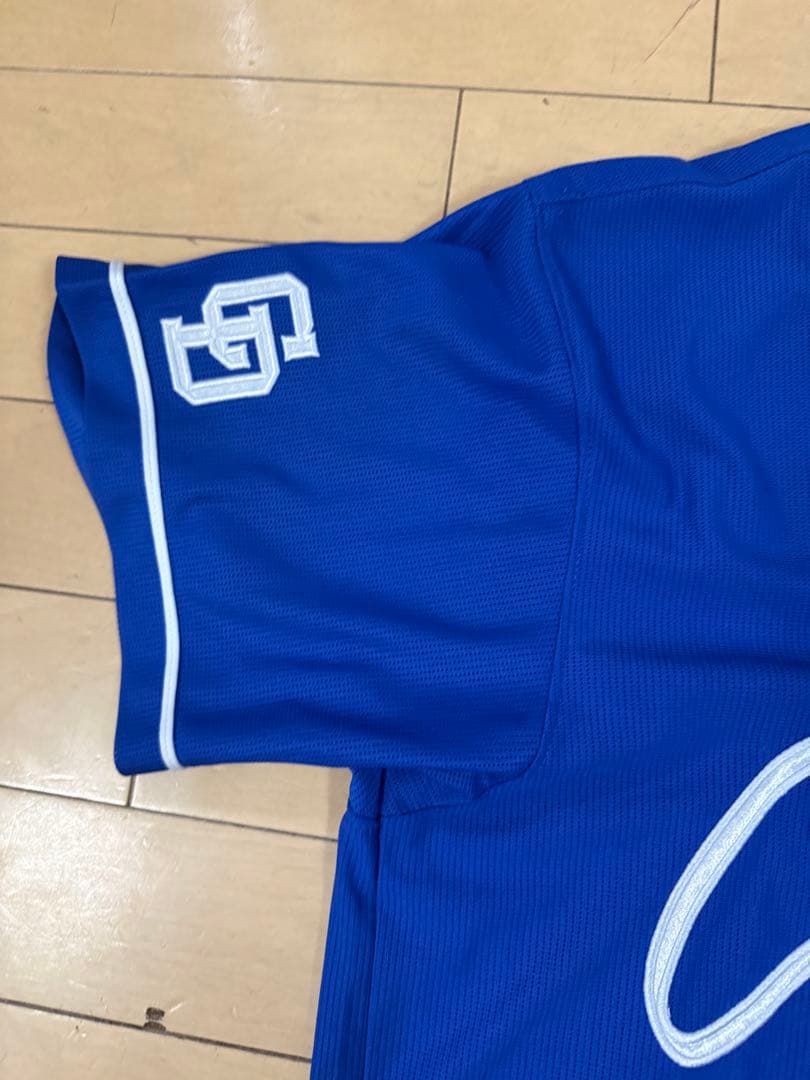 【美品】井上一樹99 刺繍 レプリカユニフォーム Lビジター 中日ドラゴンズ