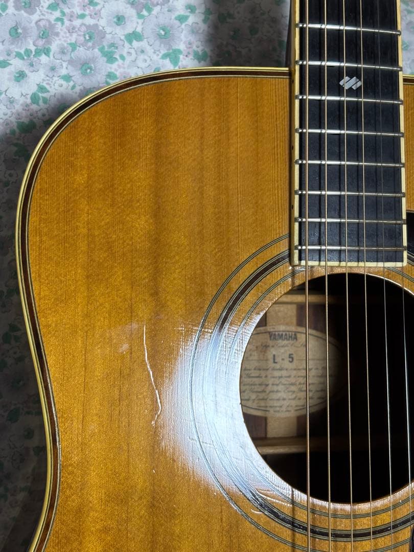 程度良❗️YAMAHAヤマハ L-5 前期ジャパンヴィンテージアコギ 調整済‼️