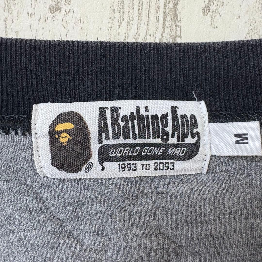 【激レア】A BATHING APE スウェット　トレーナー　フリース　ベイプ