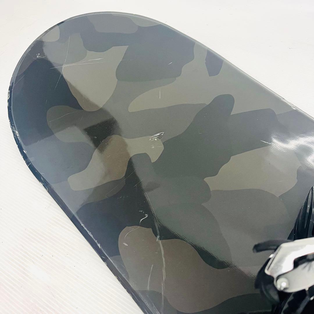 大きめ　スノボセット　ケース付き　スノーボード　ボード　SLQ 迷彩　カモフラ