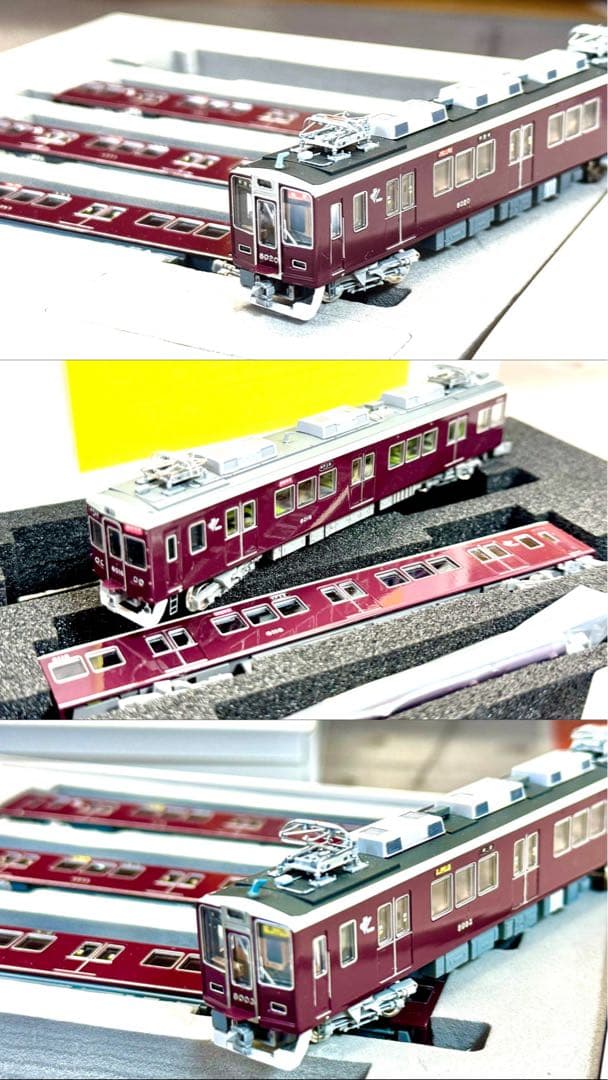 Nゲージ阪急神戸線　プロ仕様品　まとめ3点セット