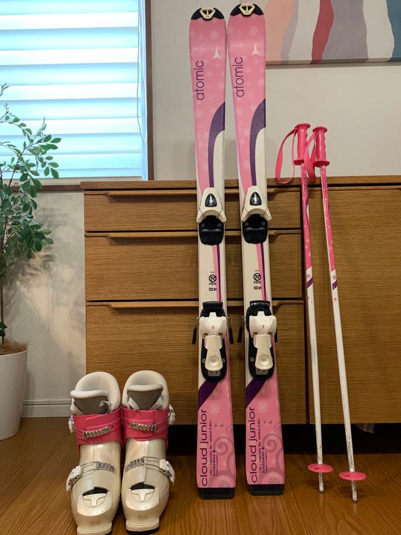 Atomic Cloud Junior ジュニアスキーセット　120cm